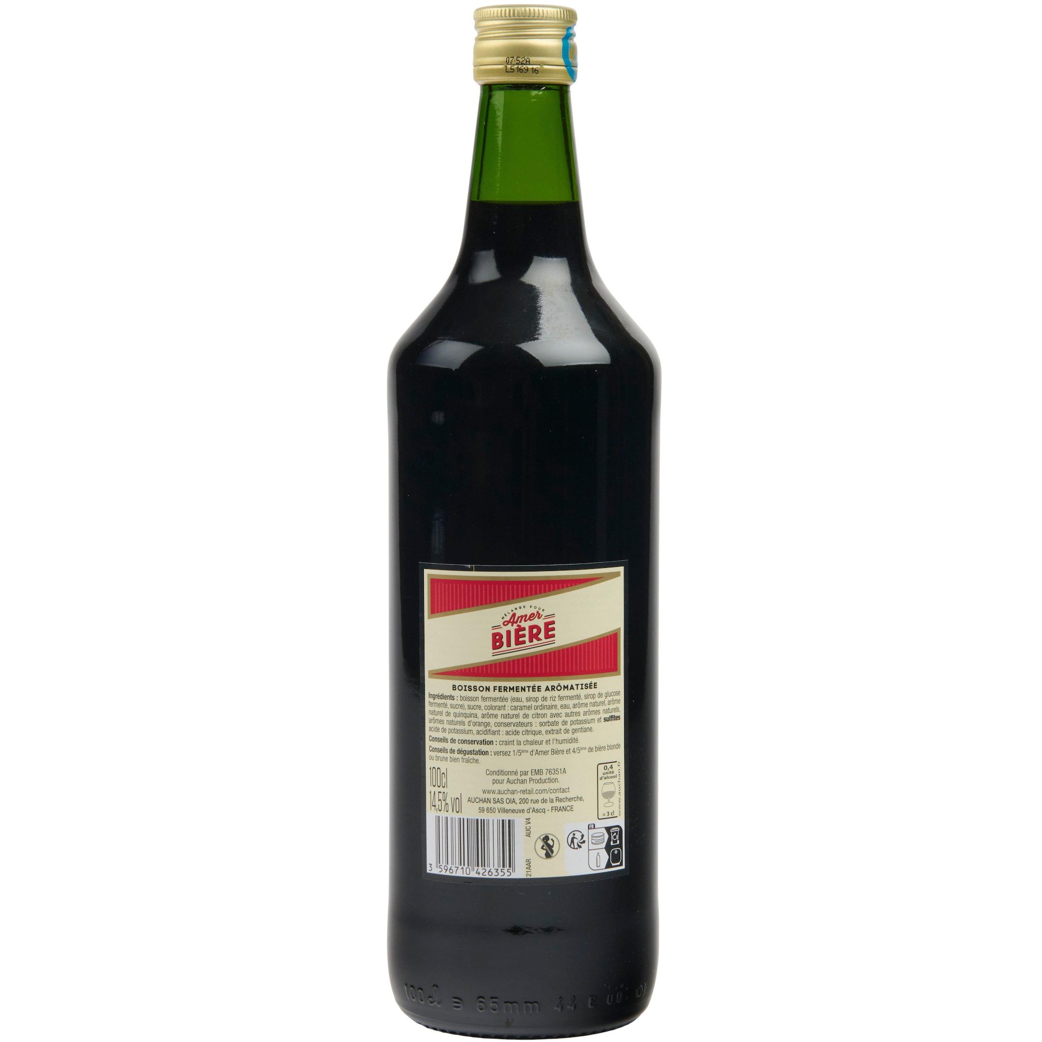 Voir la diapositive 2 : SOMMER Mélange pour Amer bière apéritif fermenté 14.5% 1l