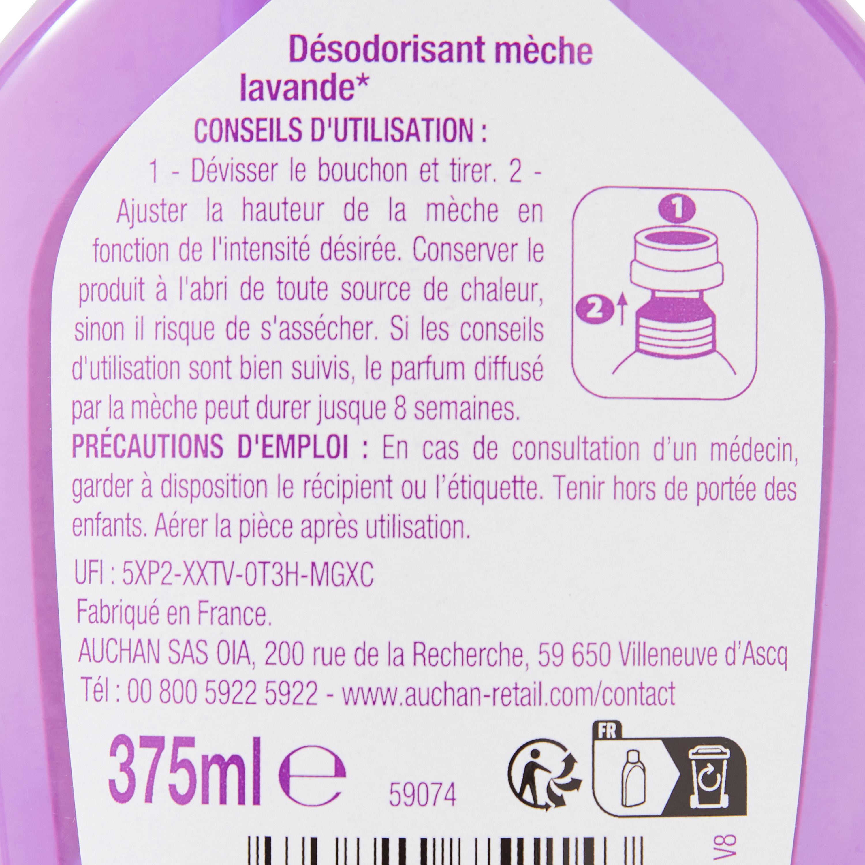 Voir la diapositive 2 : POUCE Mèche désodorisante lavande 375ml