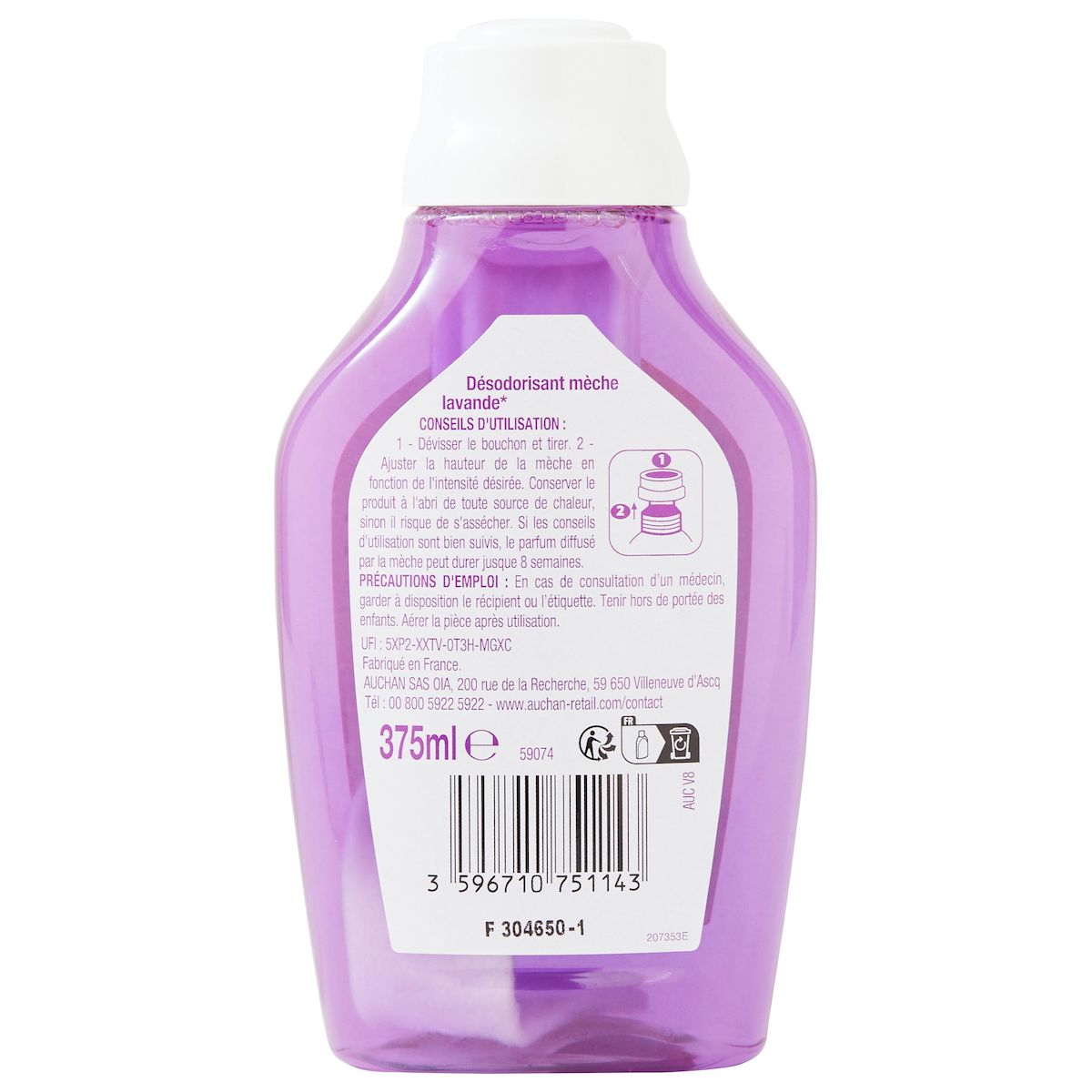 POUCE Mèche désodorisante lavande 375ml