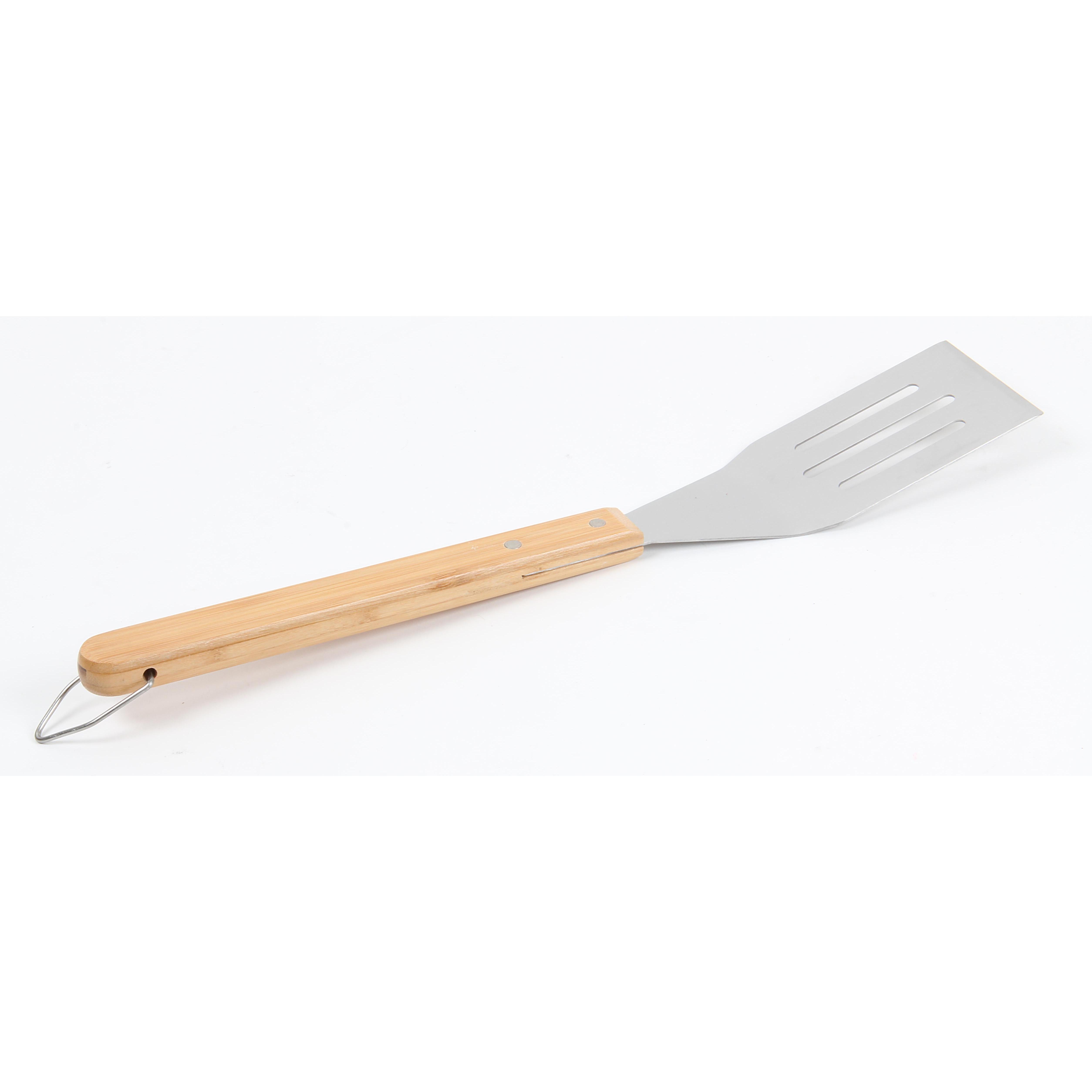 GARDENSTAR Spatule en inox manche bambou 44 cm