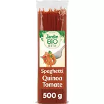 JARDIN BIO ETIC Spaghetti au quinoa et tomate fabrication française 500g