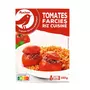 AUCHAN Tomates farcies riz cuisiné 1 portion 350g