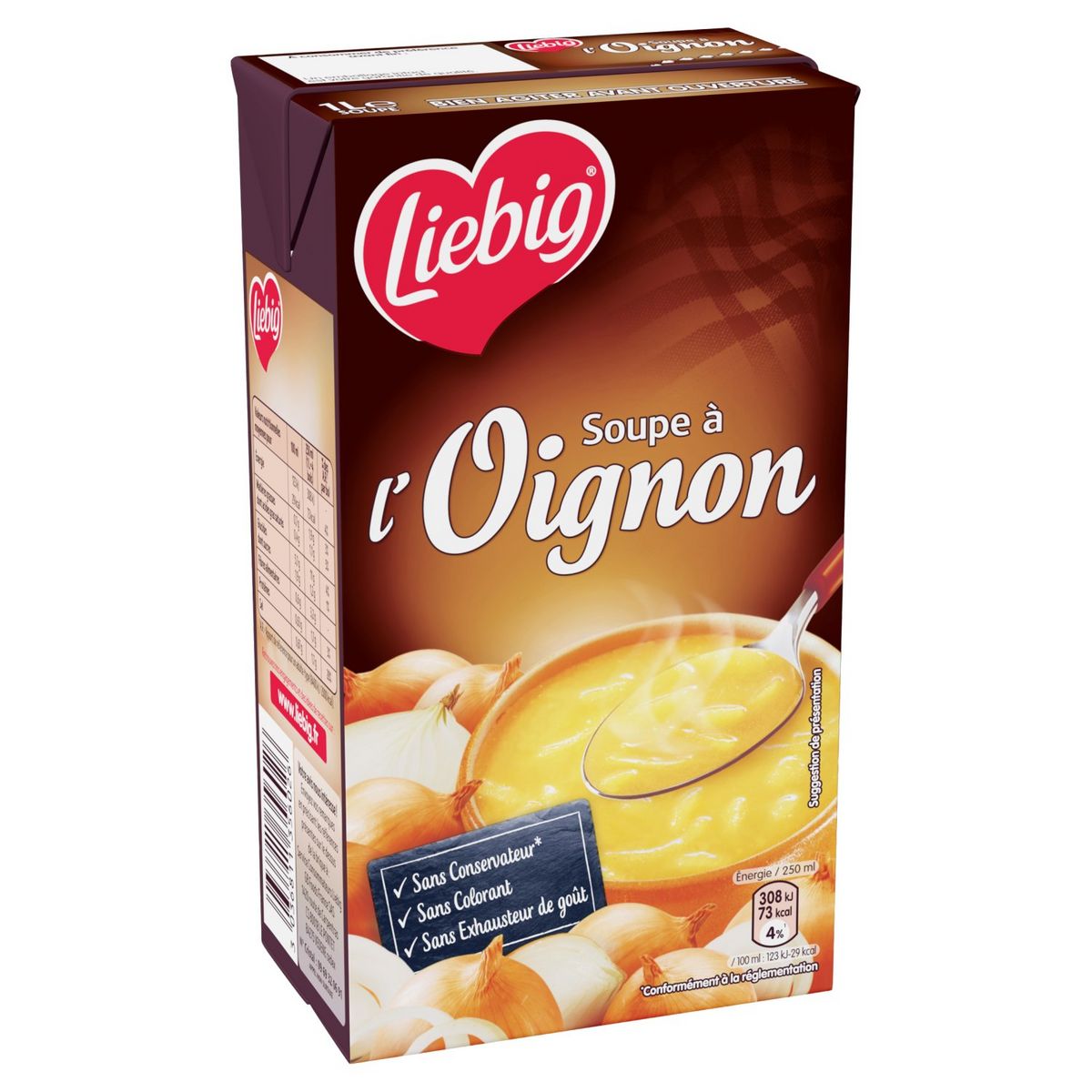 LIEBIG Soupe à l'oignon 4 personnes 1l