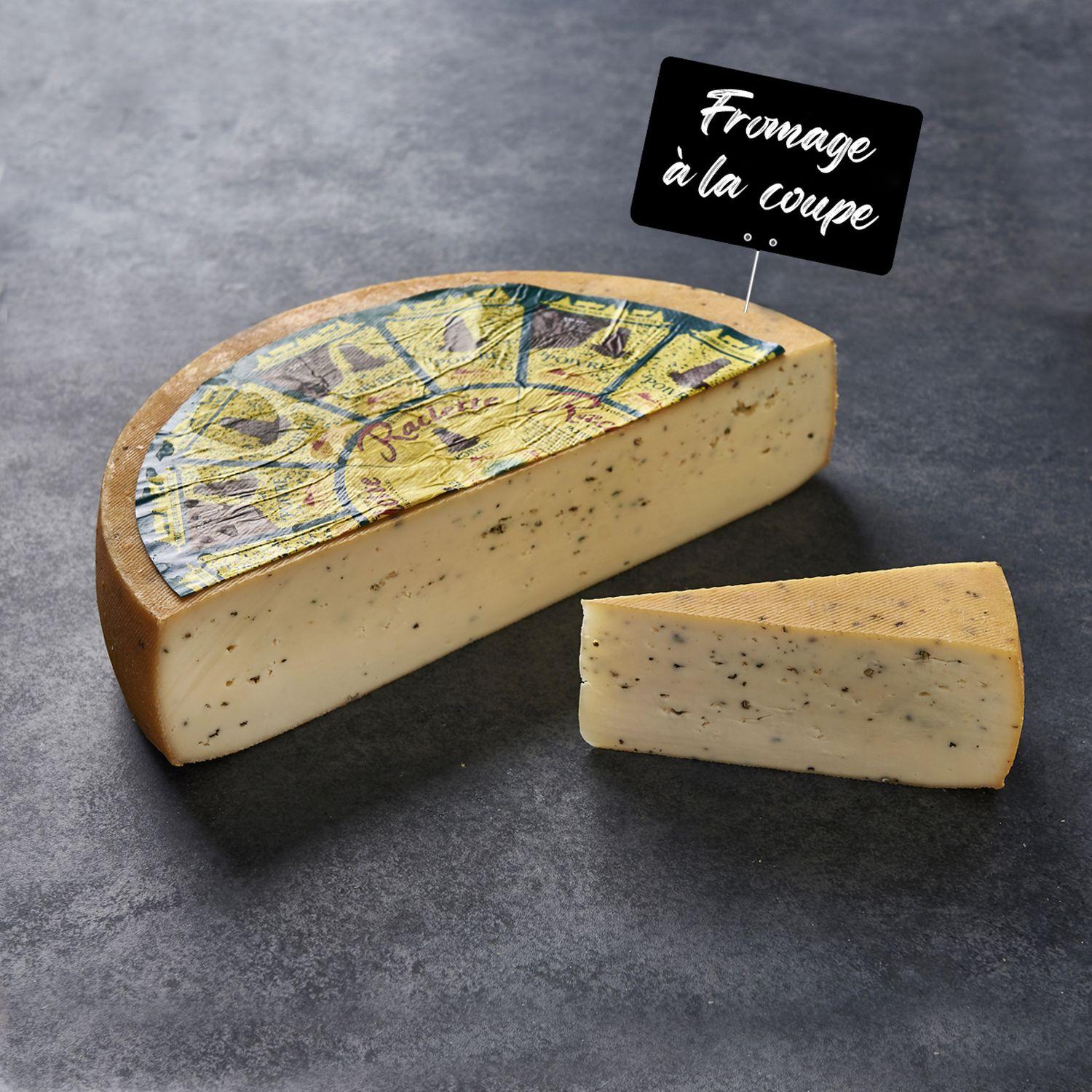 MON FROMAGER Fromage de raclette au poivre 180 g à 220 g