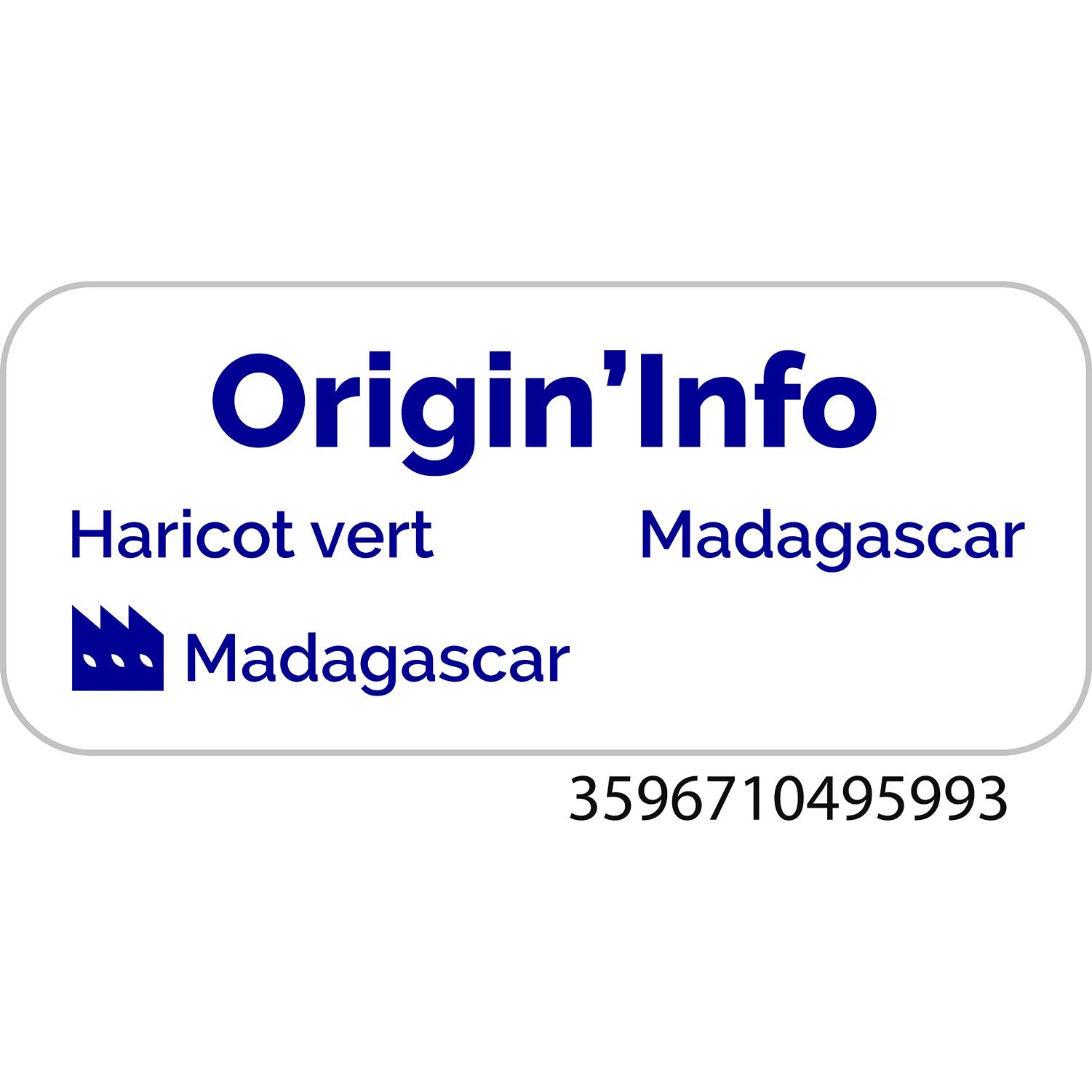 Voir la diapositive 2 : AUCHAN Haricots verts extra fins cueillis et rangés main en bocal 2x345g
