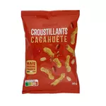 AUCHAN Biscuits soufflés croustillants saveur cacahuète 90g