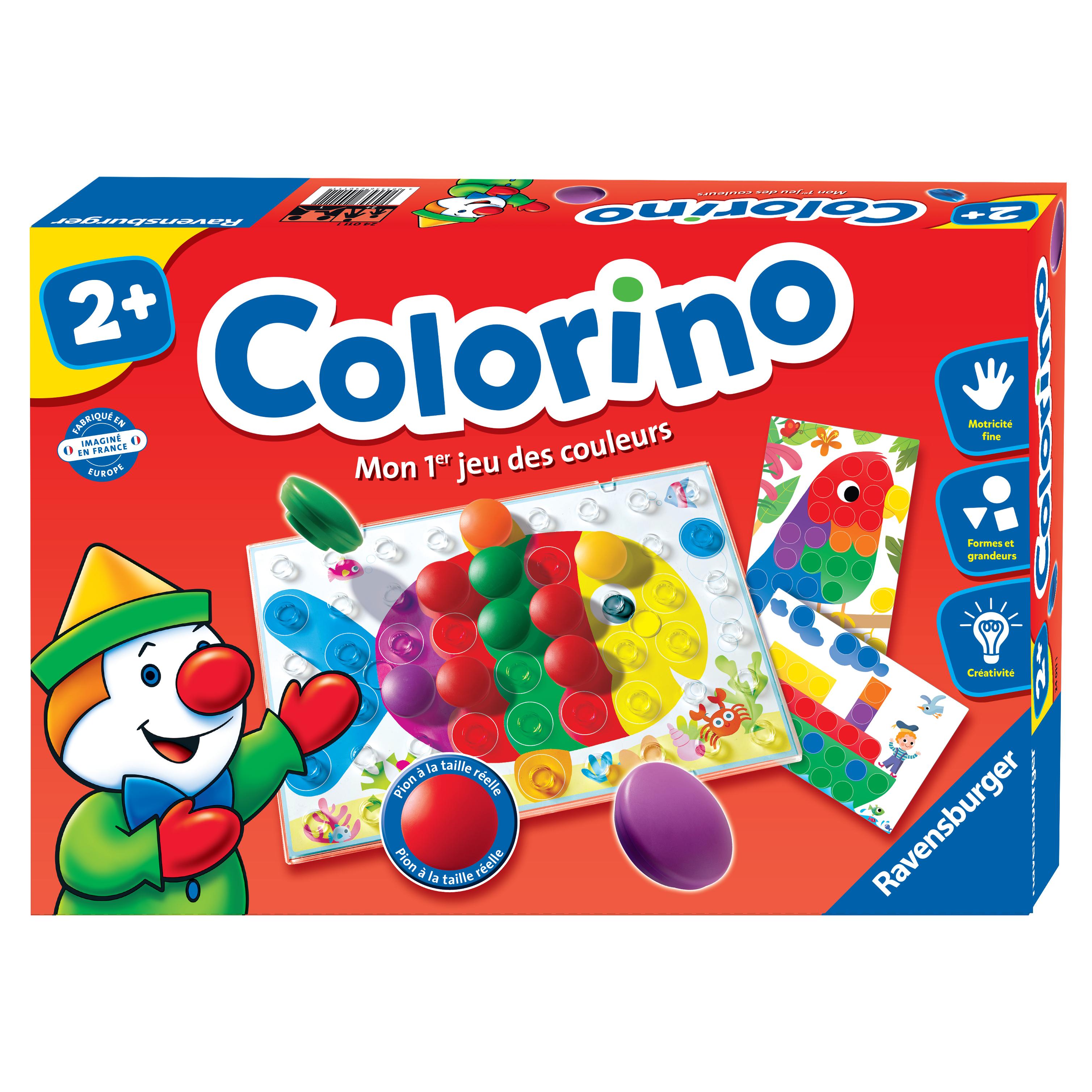 Voir la diapositive 2 : RAVENSBURGER Jeu Colorino