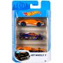Voir la diapositive 6 : MATTEL Lot de 3 voitures HotWheels