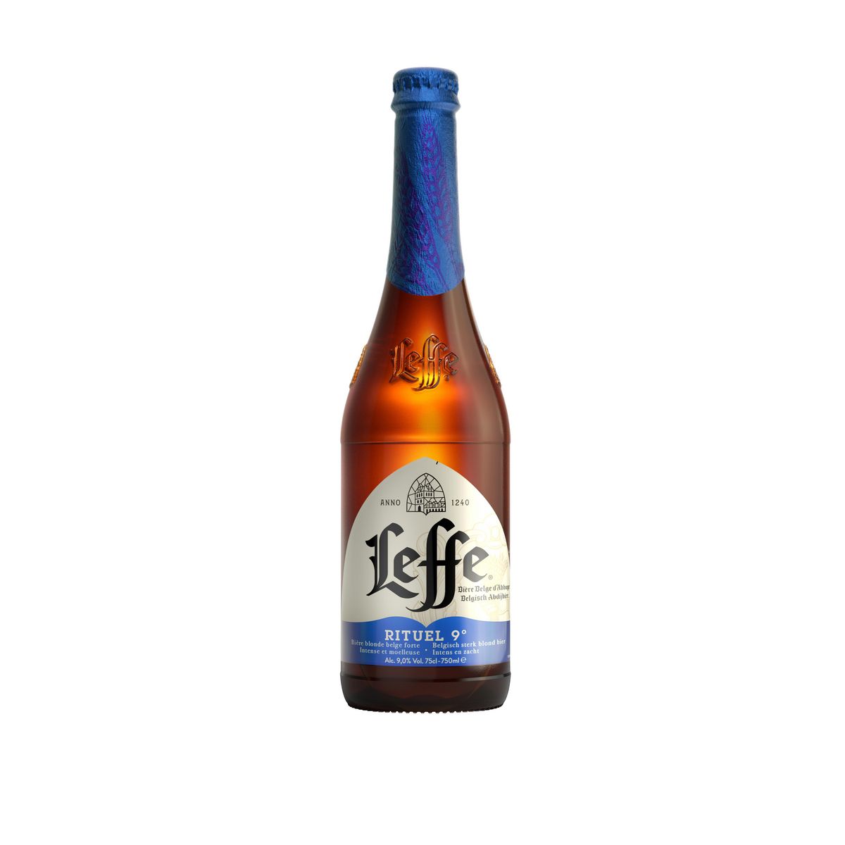 LEFFE Bière blonde rituel 9% 75cl