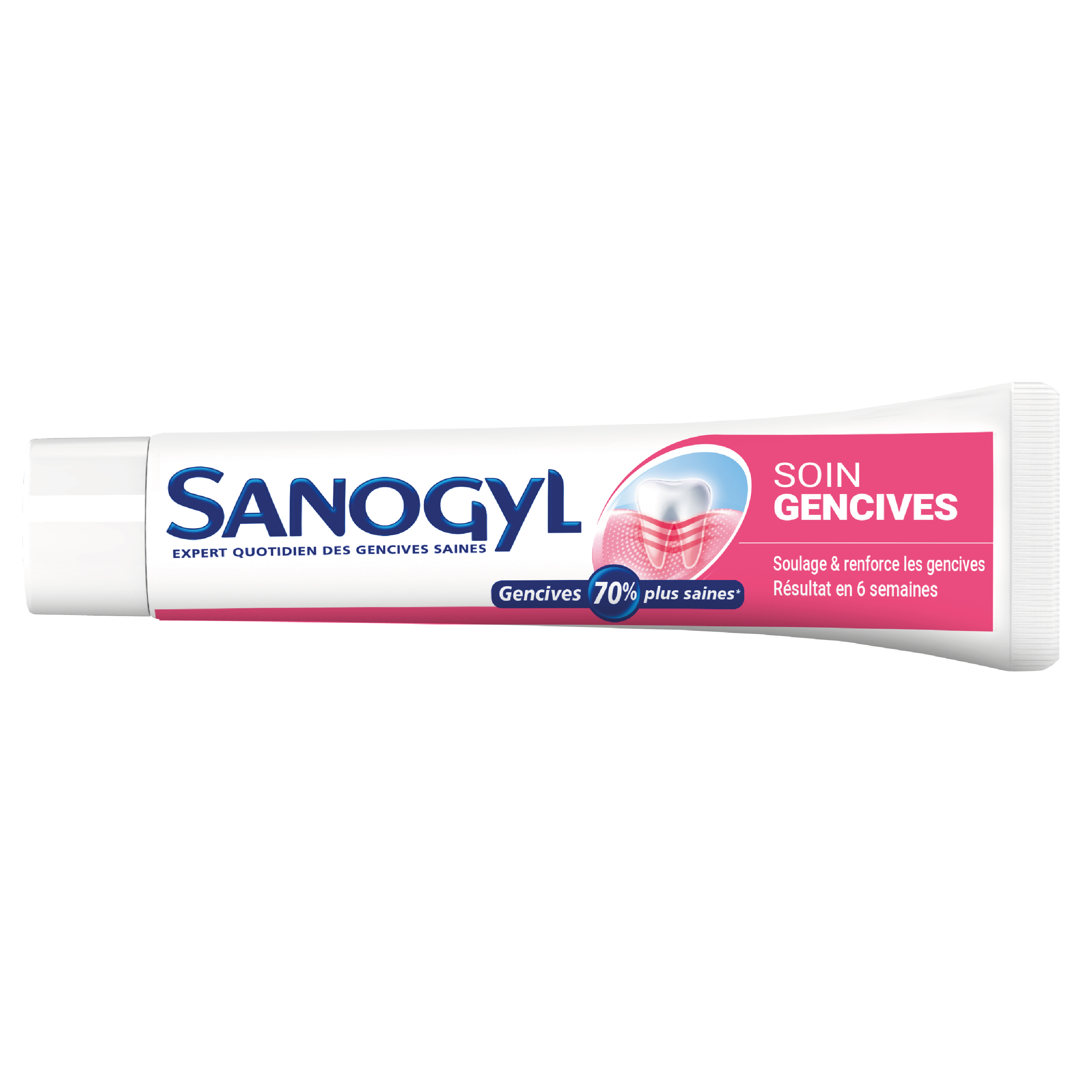 Voir la diapositive 2 : SANOGYL Dentifrice soin gencives 75ml