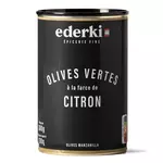 EDERKI Olives vertes à la farce de citron 130g