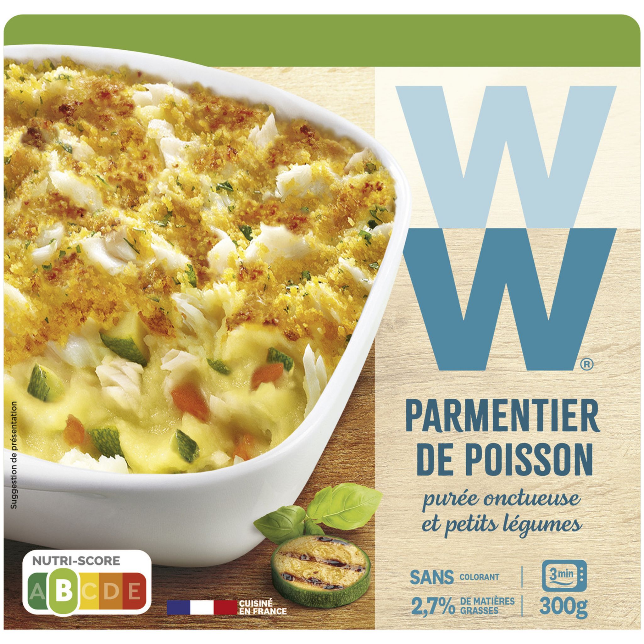 WEIGHT WATCHERS Parmentier de poisson 300g pas cher Auchan.fr