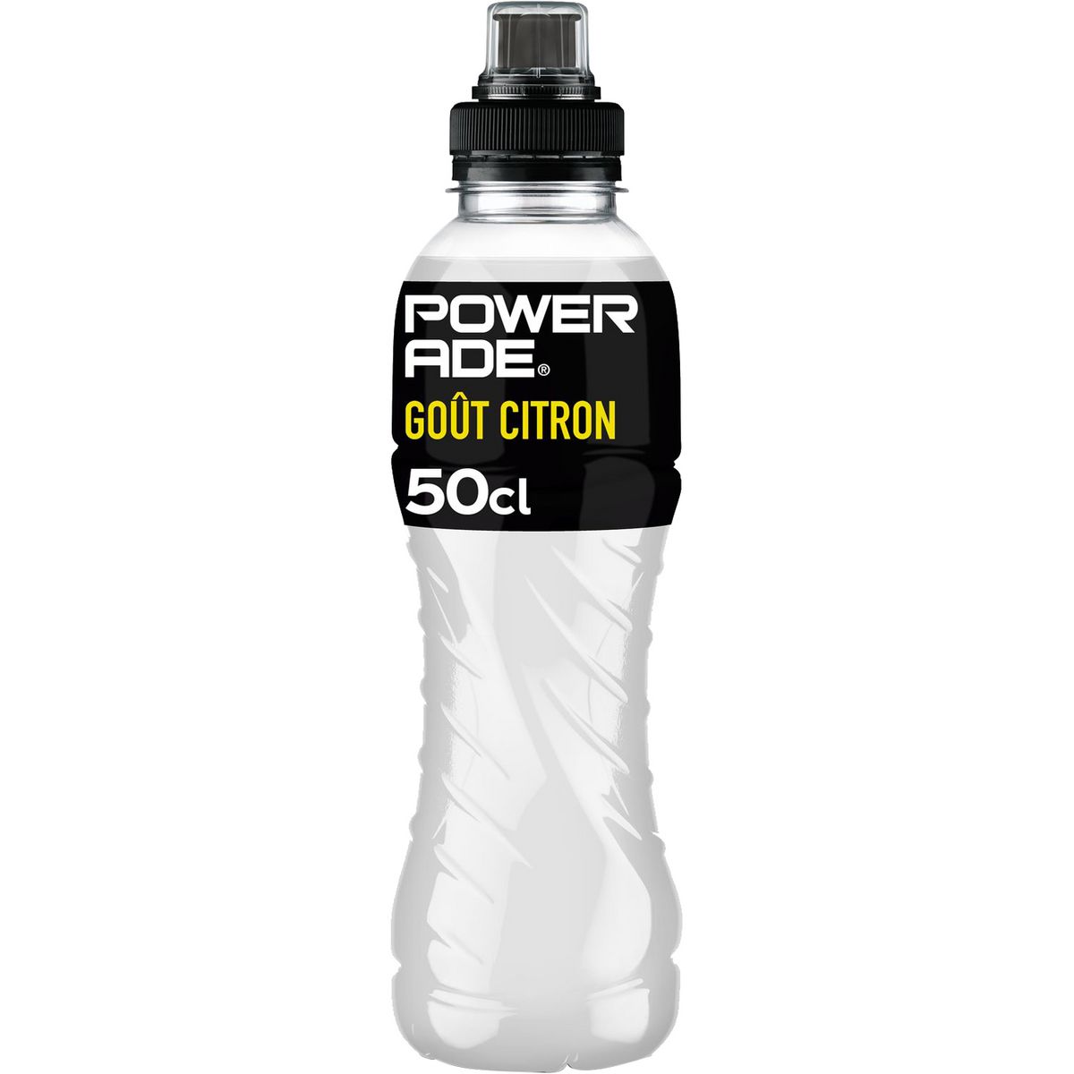 POWERADE Boisson diététique de l’effort isotonique goût citron bouteille 50cl