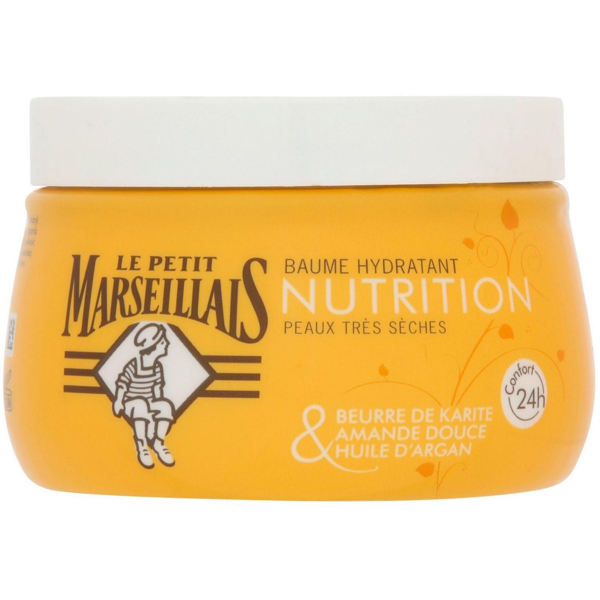 LE PETIT MARSEILLAIS Baume hydratant karité amande douce argan peaux très sèches 250ml