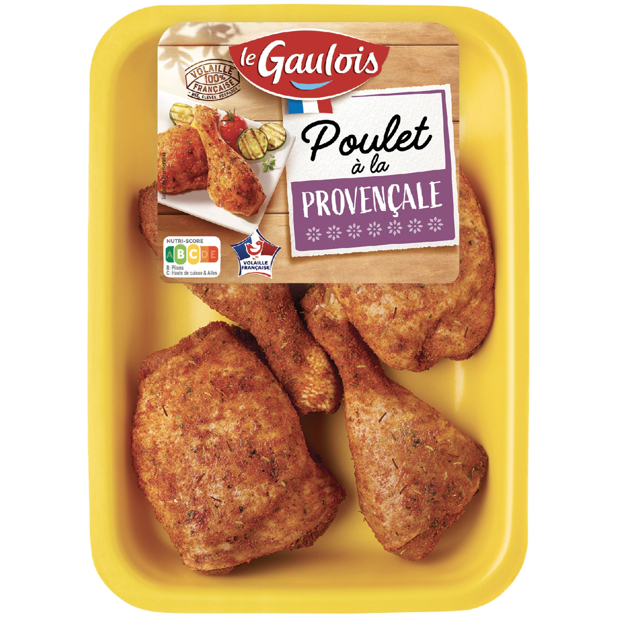 LE GAULOIS Cuisses De Poulet à La Provençale 550g Pas Cher - Auchan.fr