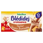 Blédina BLEDINA Blédidej céréales lactées choco-biscuitée dès 12 mois