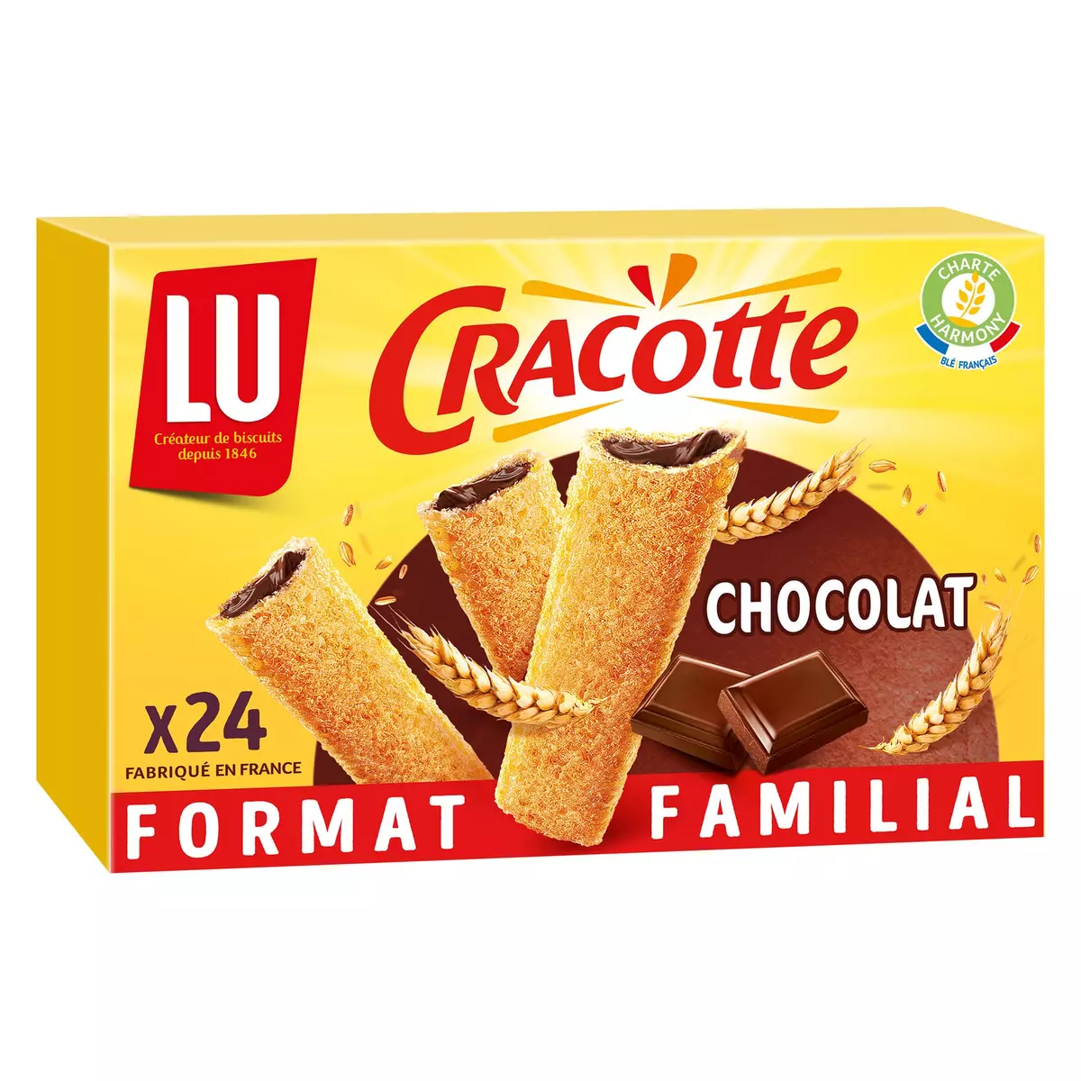 LU Cracotte chocolat 24 cracottes 400g