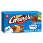 GRANOLA Pocket biscuits sablés nappés de chocolat au lait sachets fraîcheur 6x3 biscuits 225g