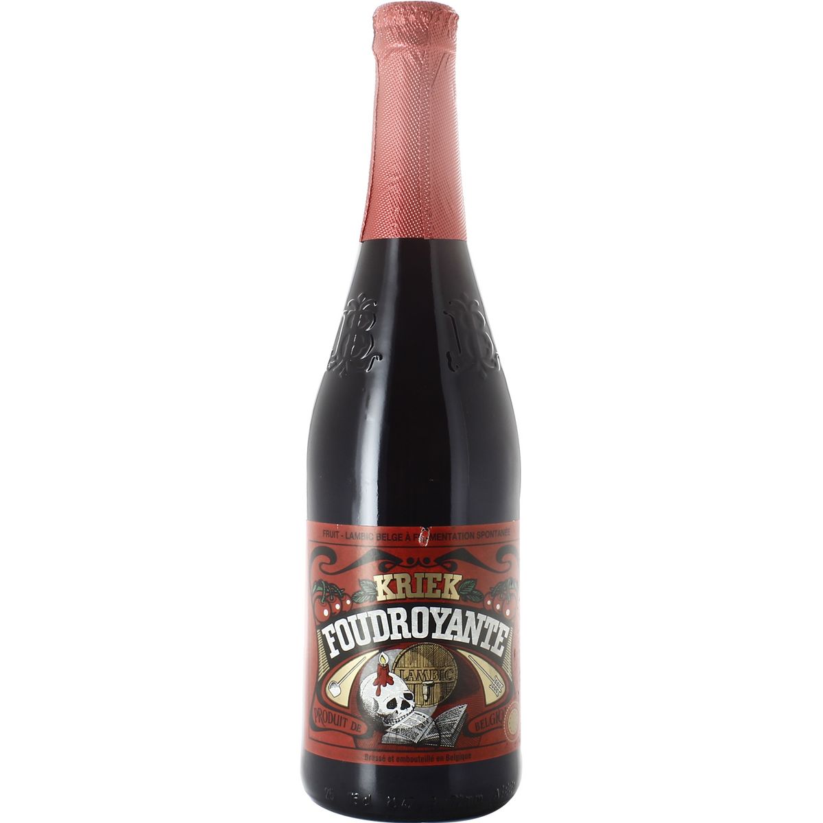LINDEMANS Bière kriek Foudroyante 3,5% 75cl
