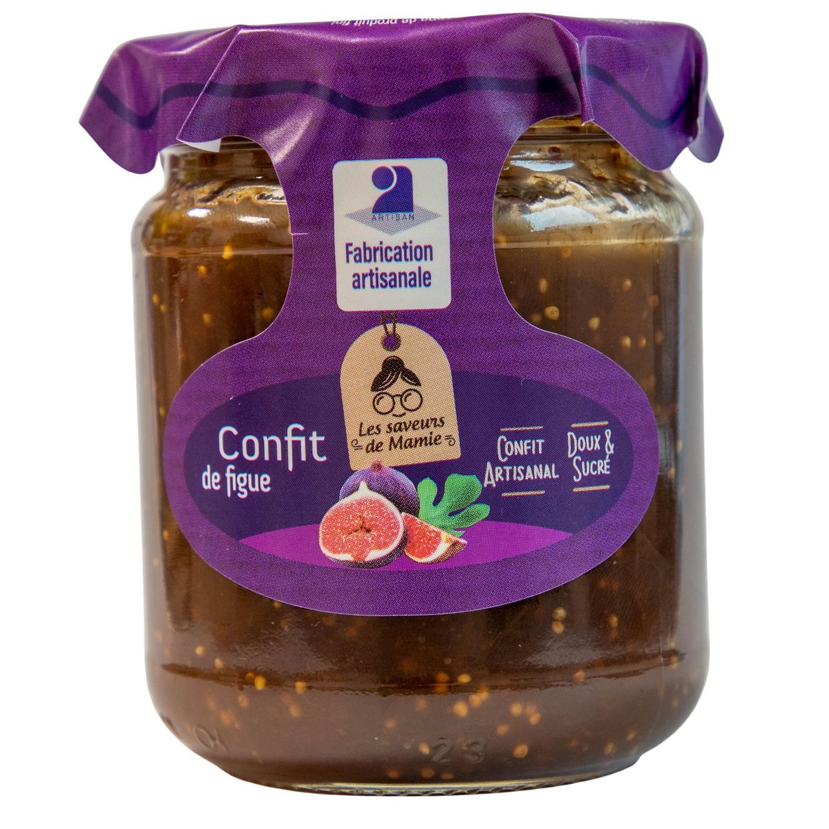 LES SAVEURS DE MAMIE Confit de figues 220g