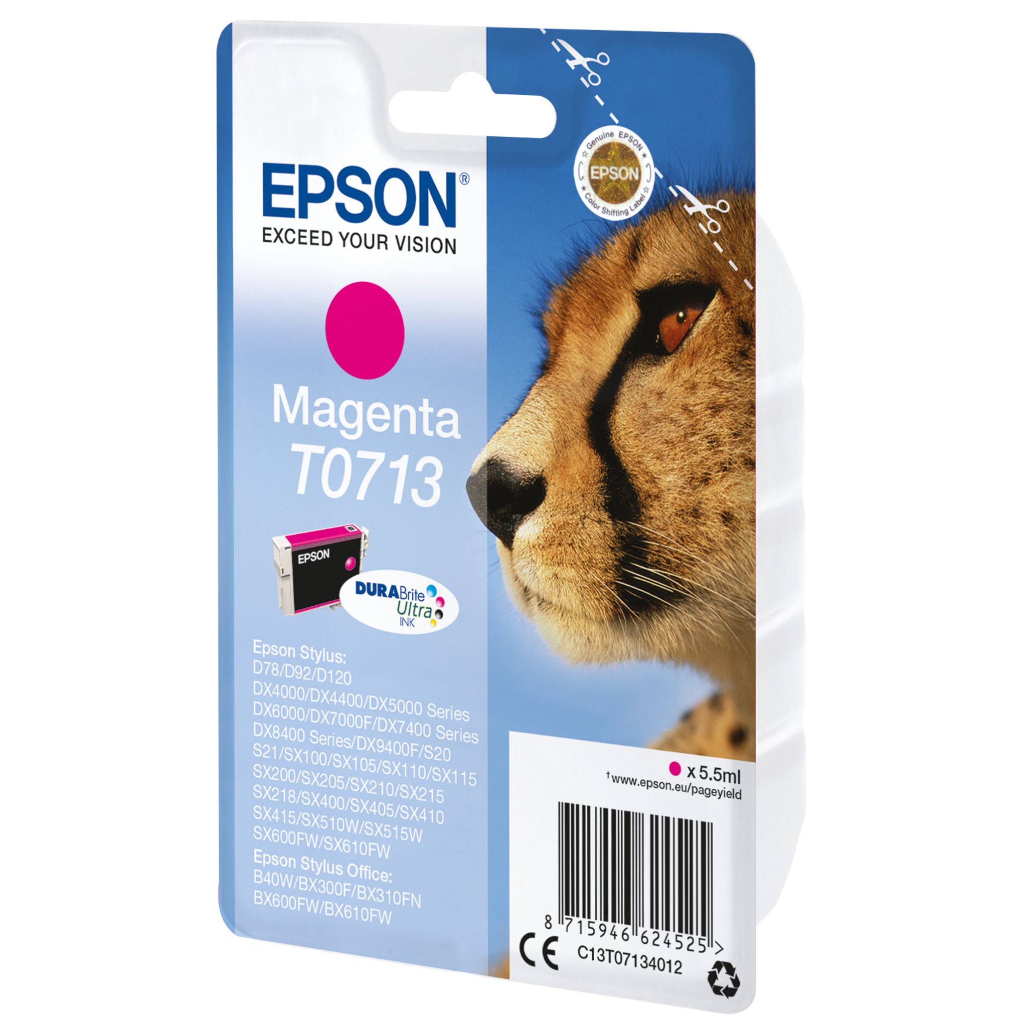 Voir la diapositive 2 : EPSON T0713 Magenta
