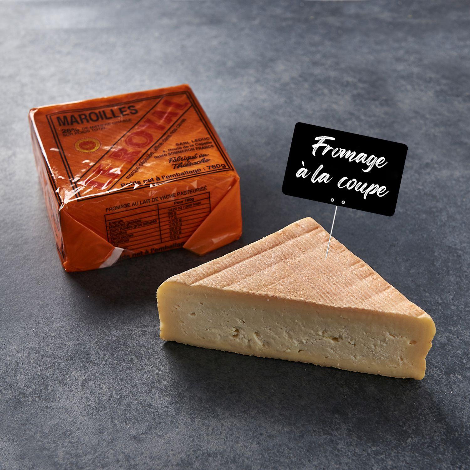 MON FROMAGER Maroilles le royal AOP 1/2 3 portions 320 g à 400 g