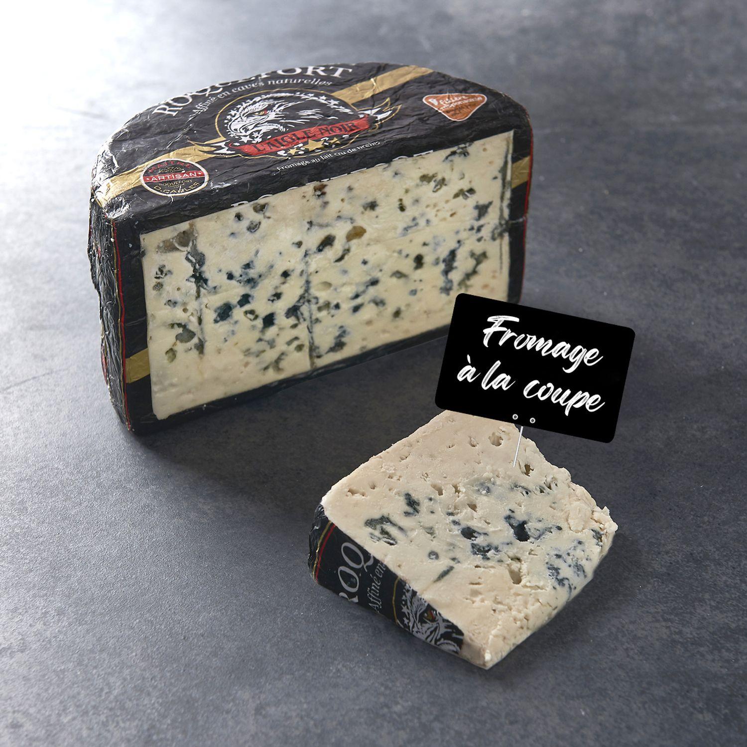 MON FROMAGER Roquefort aigle noir AOP 3 portions 160 g à 220 g