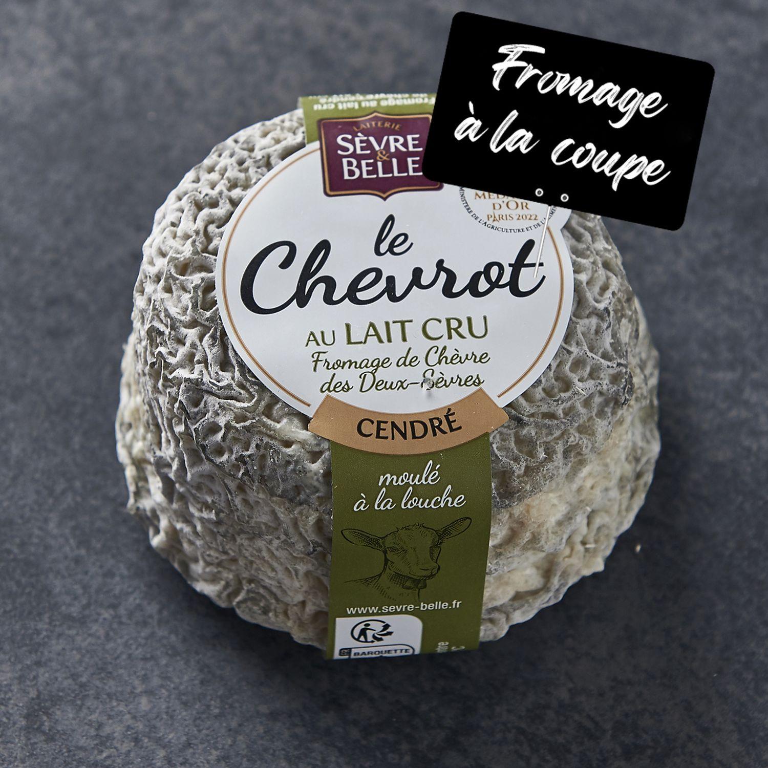 MON FROMAGER Chevrot cendré au lait cru 1 pièce 200g