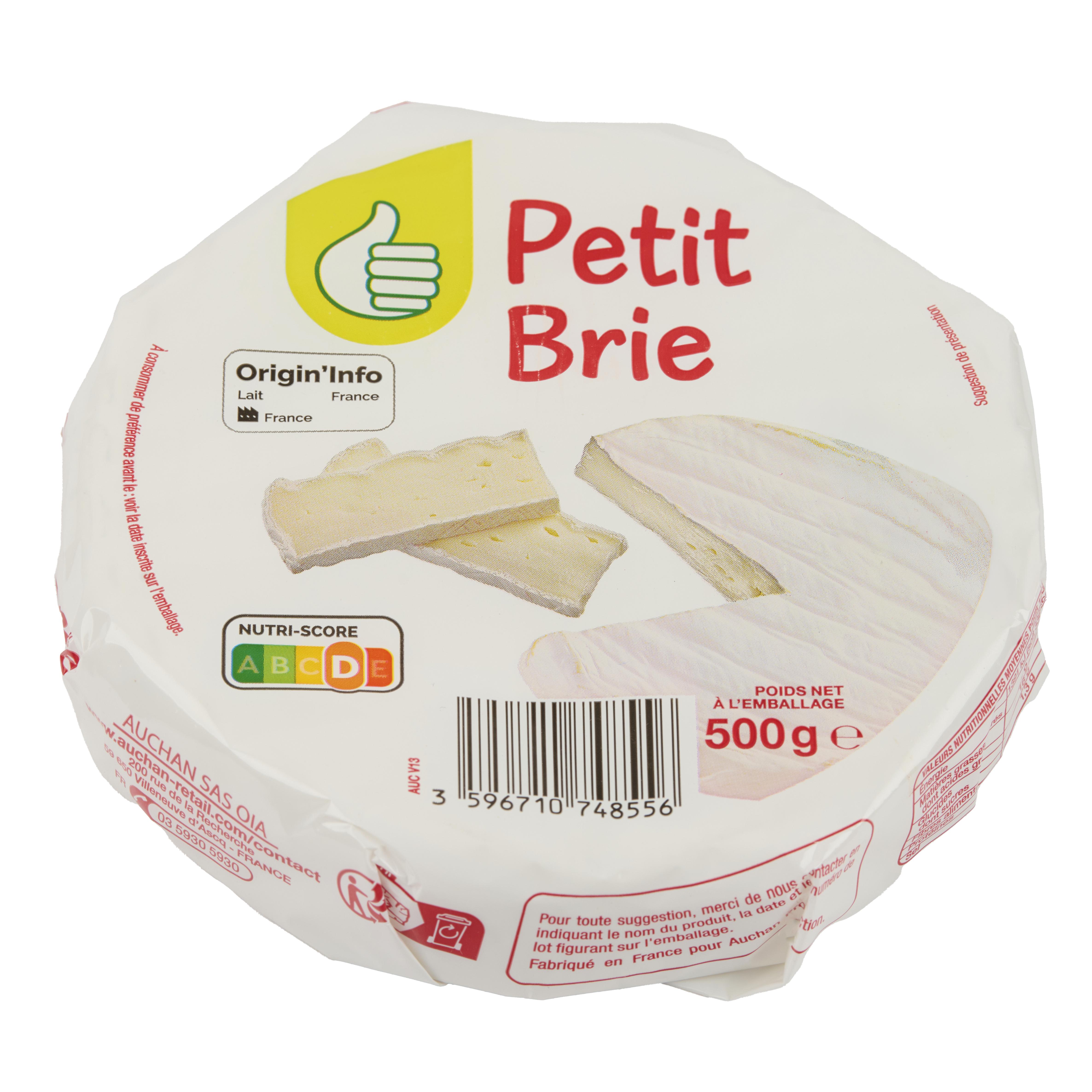 Voir la diapositive 4 : POUCE Brie 500g