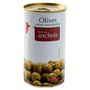 Voir la diapositive 2 : AUCHAN Olives vertes Manzanilla farcies aux anchois 150g