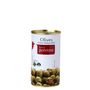 Voir la diapositive 2 : AUCHAN Olives vertes Manzanilla farcies aux poivrons 150g