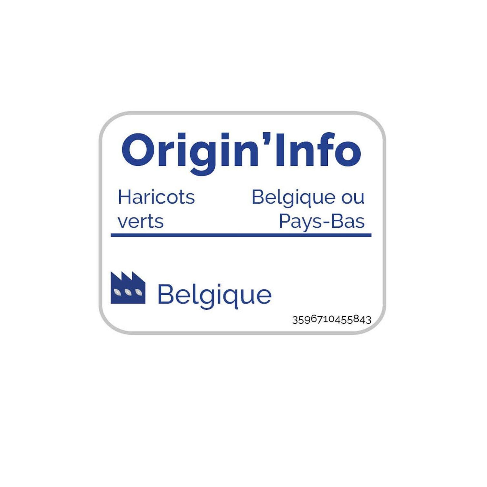 Voir la diapositive 2 : AUCHAN BIO CULTIVONS LE BON Haricots verts 3 portions 600g