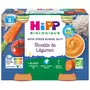 HIPP Mon dîner petit pot risotto de légumes bio dès 8 mois 2x190g