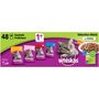 Voir la diapositive 2 : WHISKAS Sachets repas pâtée en gelée viandes poissons pour chat 48x85g