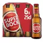 SUPER BOCK Bière blonde portugaise 5,6% bouteilles 6x25cl