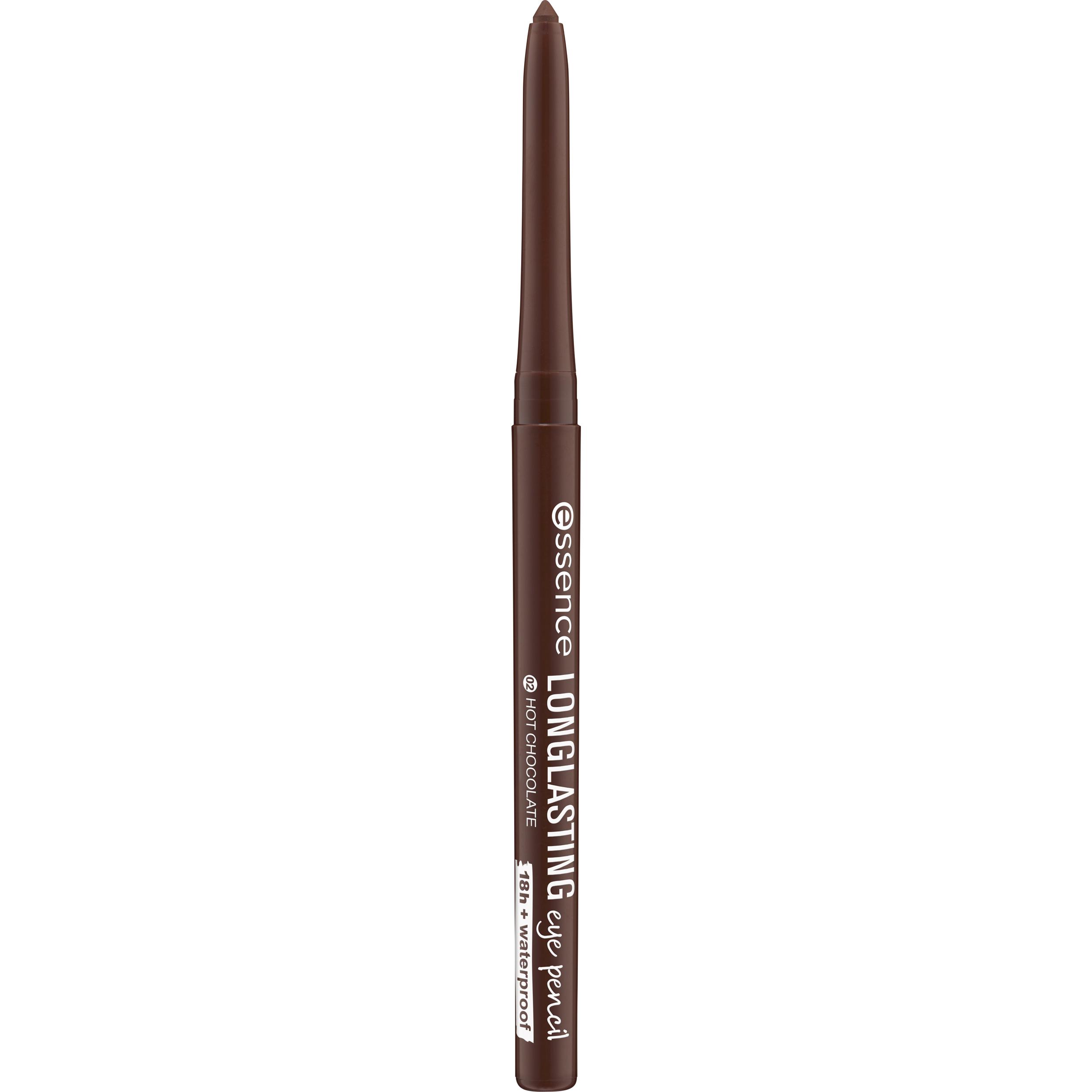 Voir la diapositive 3 : ESSENCE Long Lasting Eye pencil crayon yeux 02 hot chocolate 0.28g