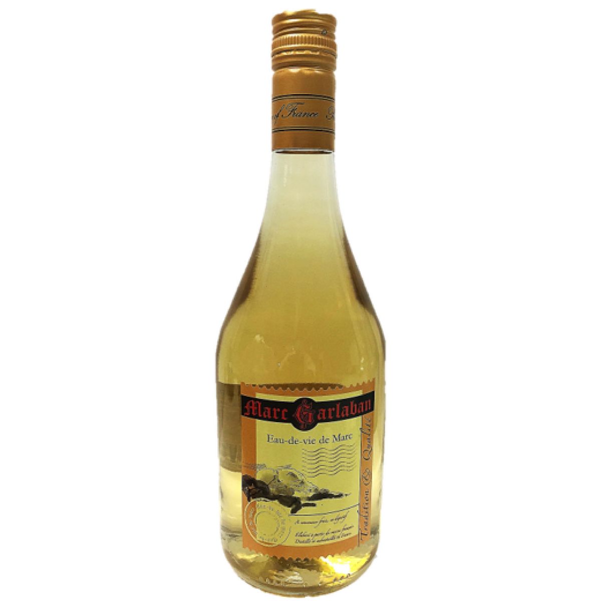 GARLABAN Eau de vie de marc de Provence 43% 70cl