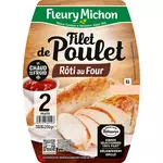 FLEURY MICHON Filet de poulet rôti au four 2 tranches 200g