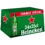 Voir la diapositive 2 : HEINEKEN Bière blonde 5% pack bouteilles 24x25cl