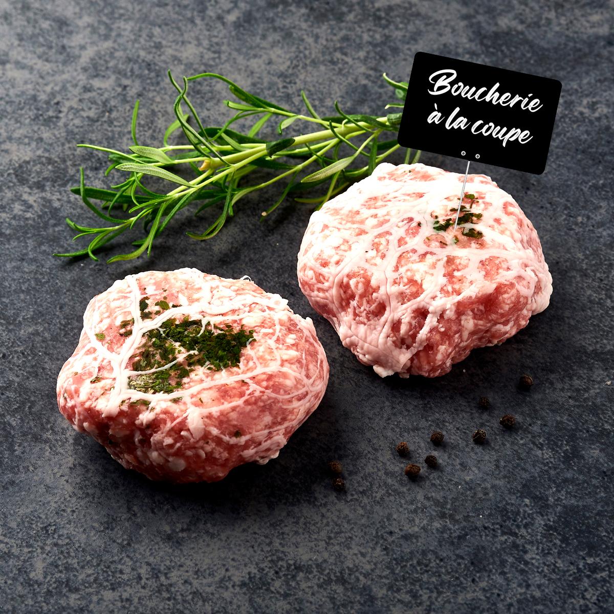 MON BOUCHER Crépinette persillée à griller 3 portions 300 g à 440 g