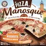 LA PIZZA DE MANOSQUE Pizza tomate mozzarella cuite au feu de bois de chêne et de hêtre 400g