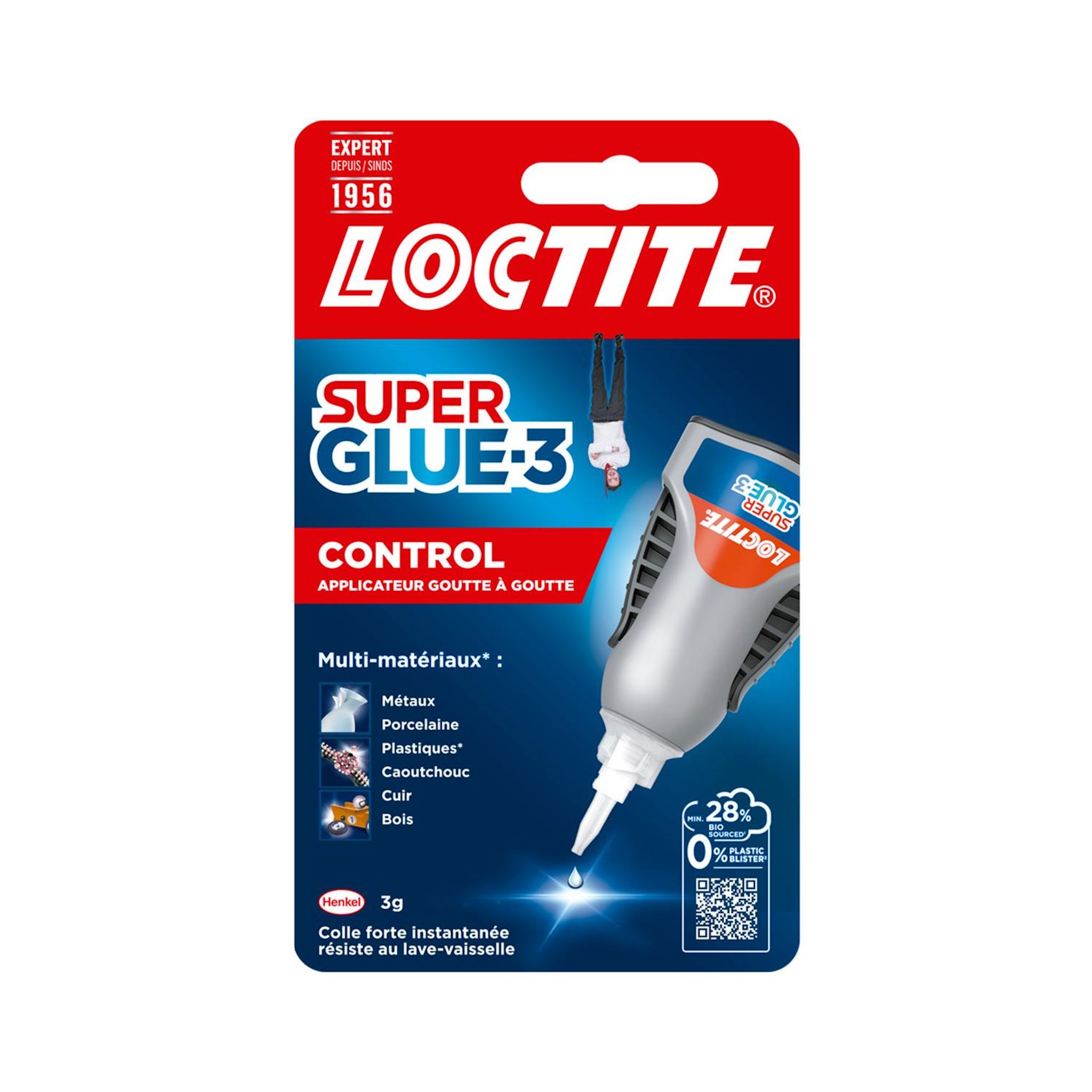LOCTITE Colle superglue 3 g control
