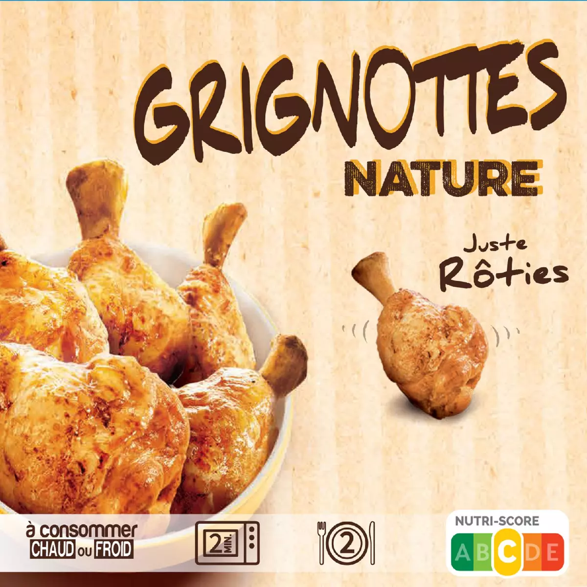 Grignottes de poulet nature 250g