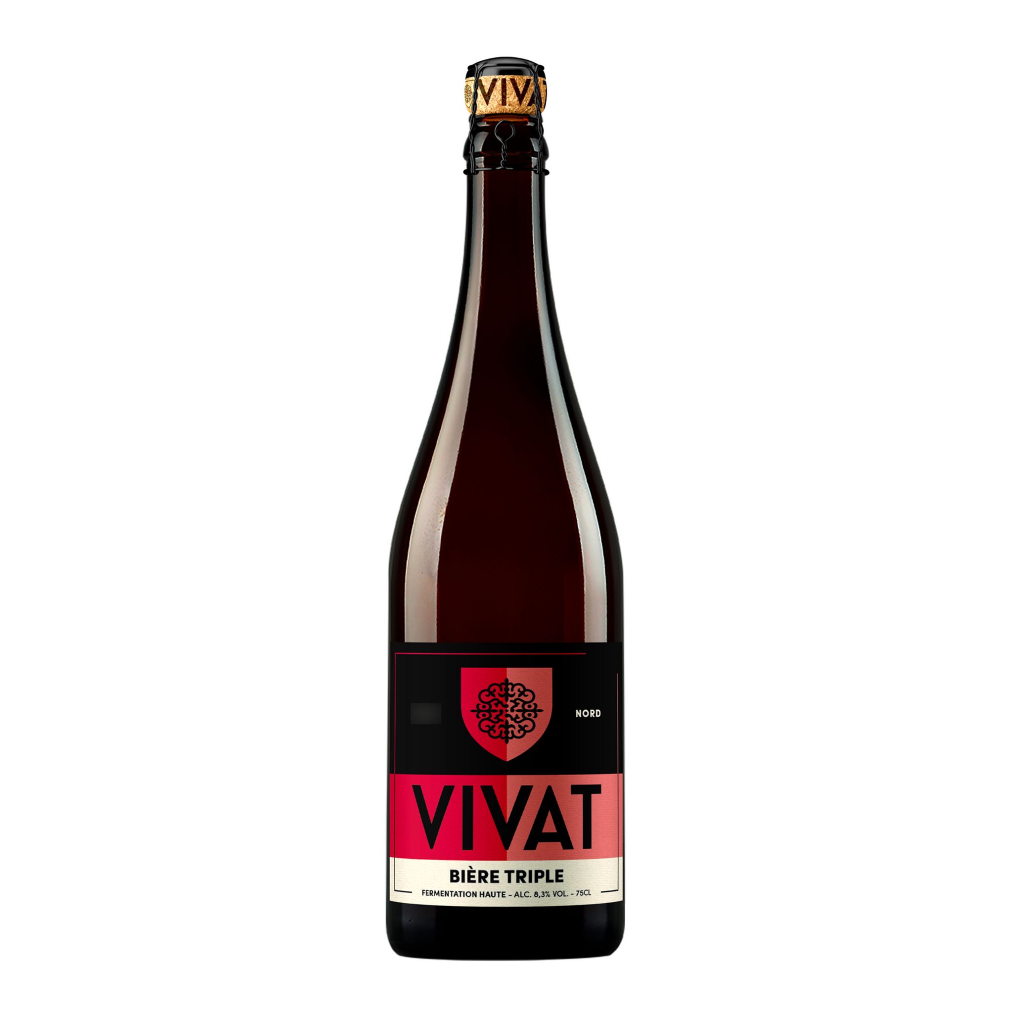 VIVAT Bière triple 8,3% bouteille 75cl