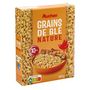 Voir la diapositive 3 : AUCHAN Grains de blé nature 8 portions 500g