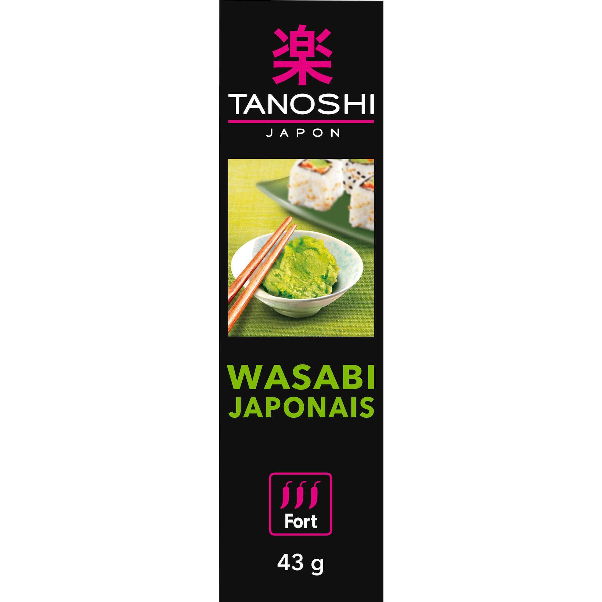 Voir la diapositive 2 : TANOSHI Wasabi japonais 43g