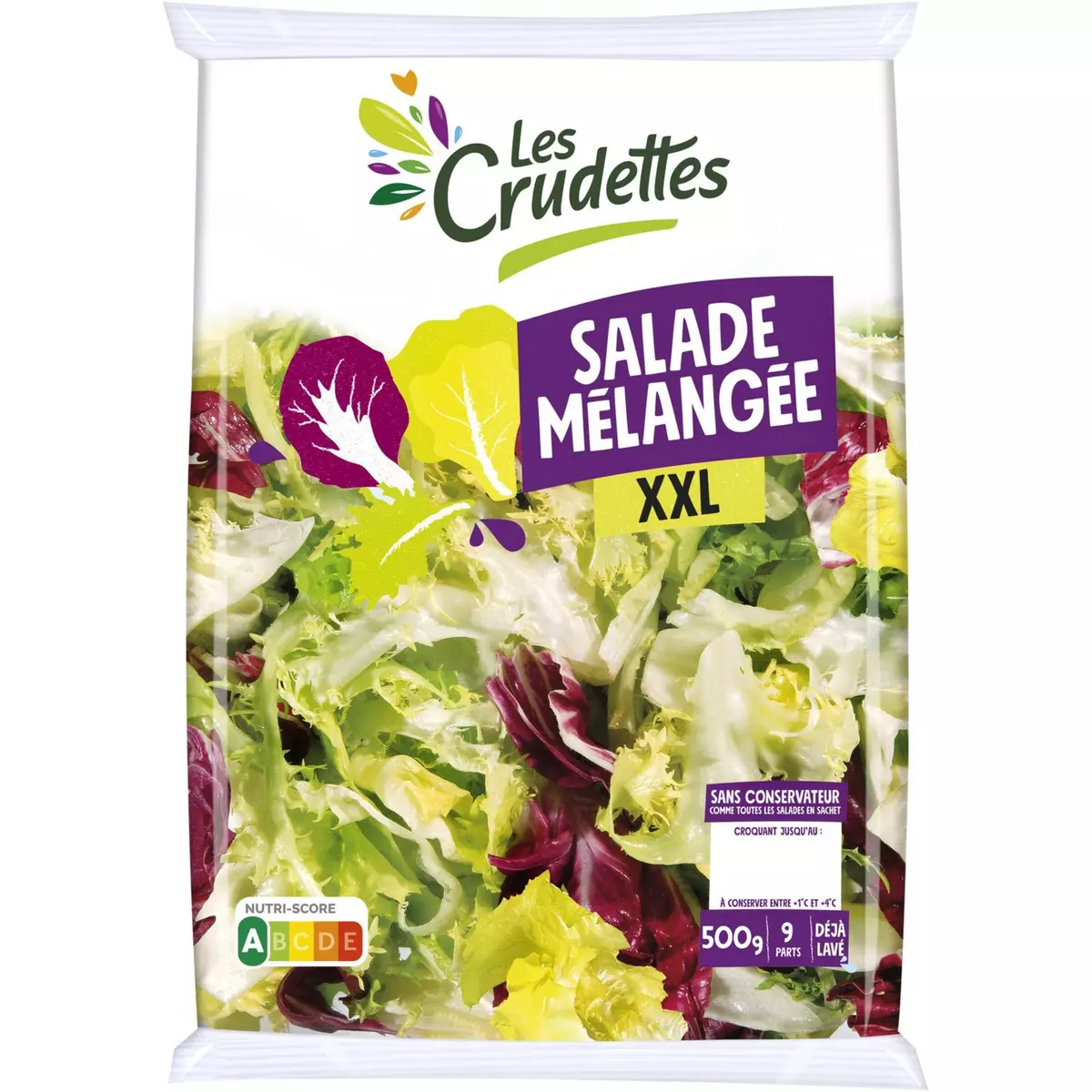 LES CRUDETTES Salade mélangée 500g