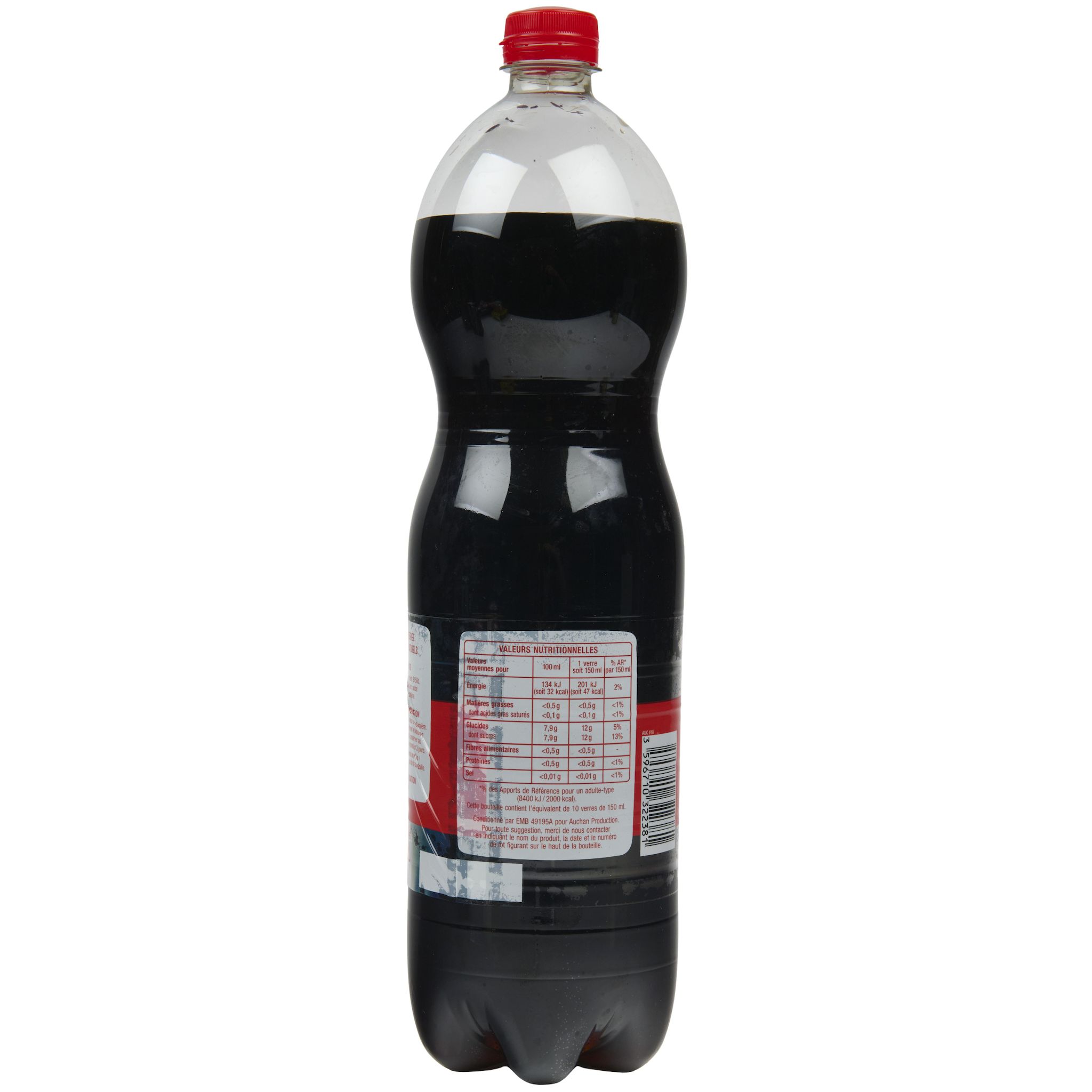 Voir la diapositive 5 : AUCHAN Boisson gazeuse Planet cola classic 1,5l