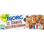 BJORG Cookies bio chocolat noisettes, sans huile de palme 12 cookies 200g