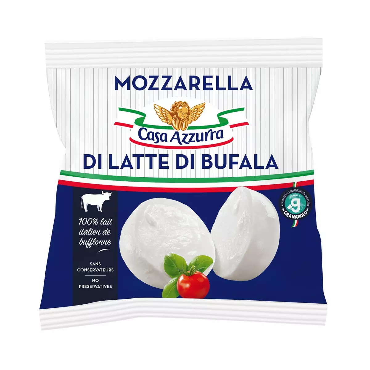 CASA AZZURRA Mozzarella di Bufala Campana 125g
